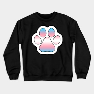 Trans Paw Pride Crewneck Sweatshirt